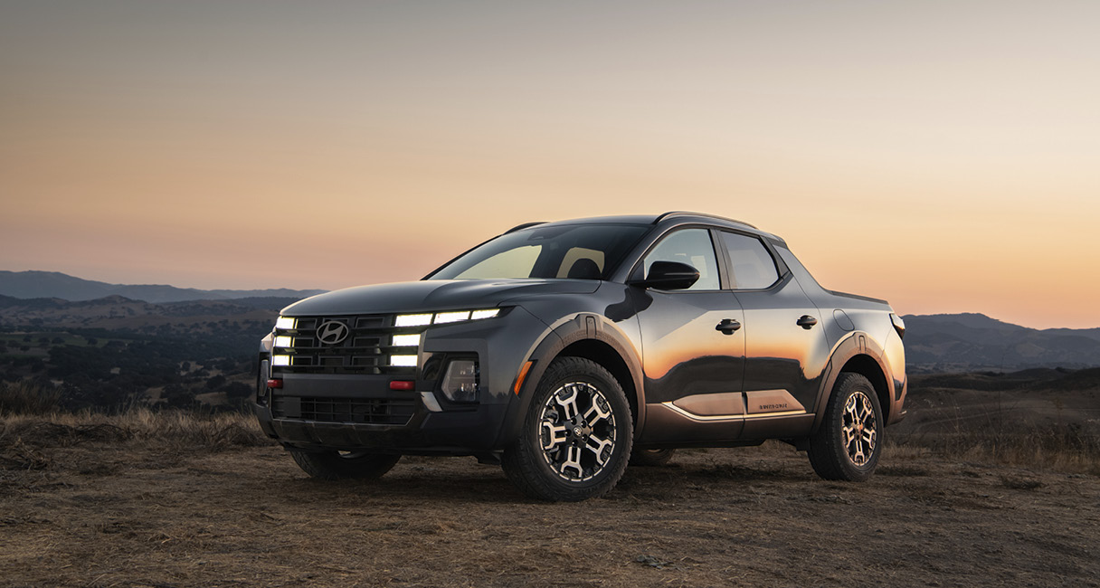 현대차 싼타크루즈의 모습