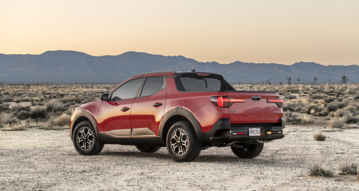 현대차 싼타크루즈의 모습