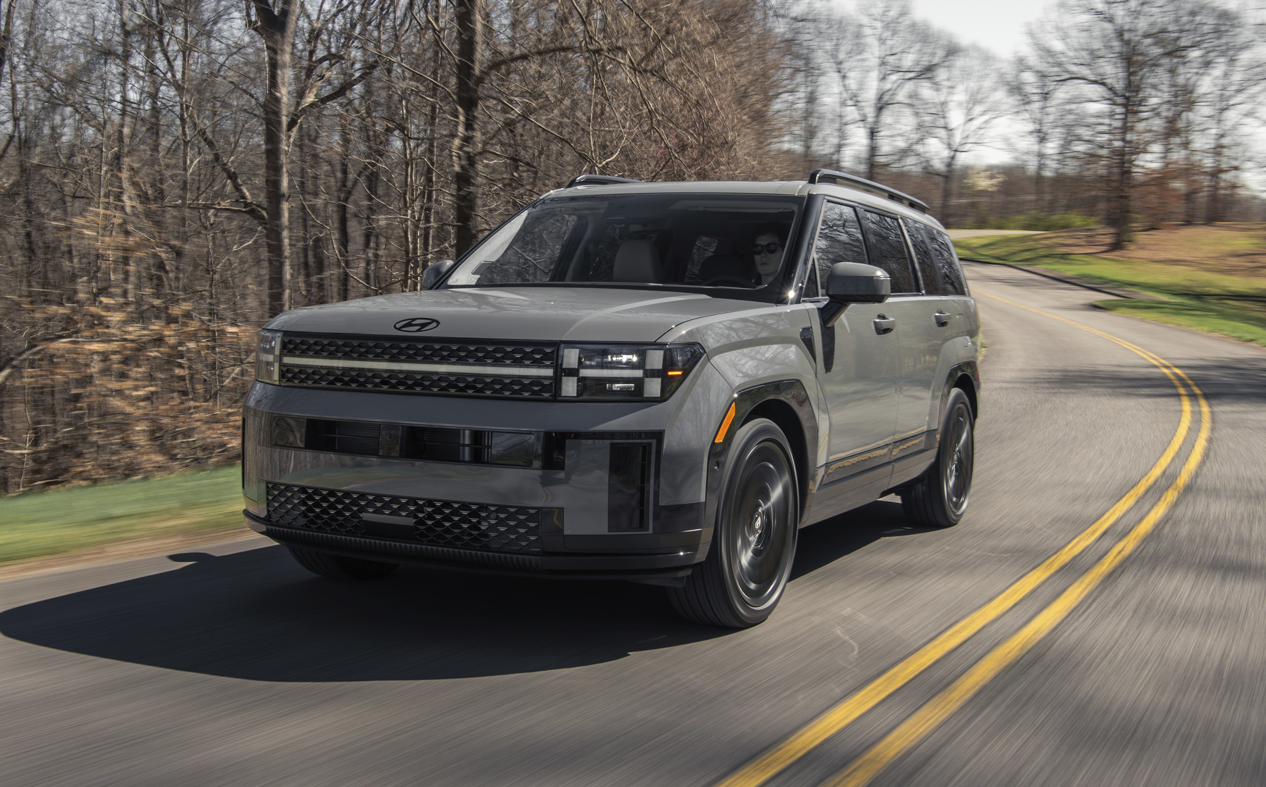 현대차 싼타페의 모습