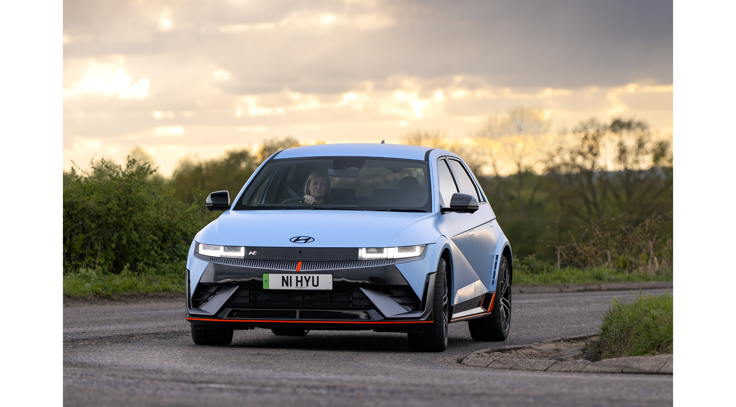 현대차 아이오닉 5 N의 모습