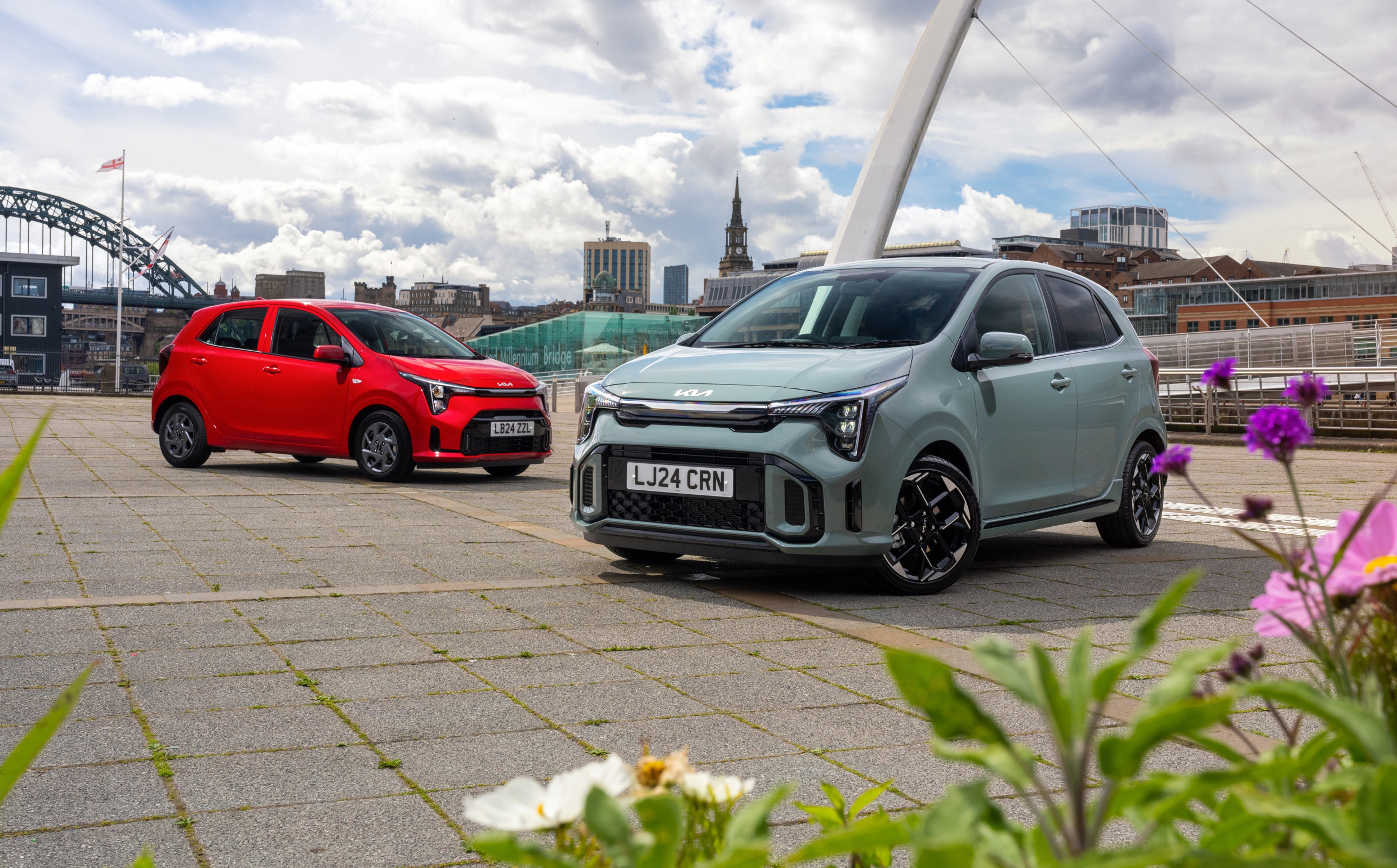 기아 모닝의 모습