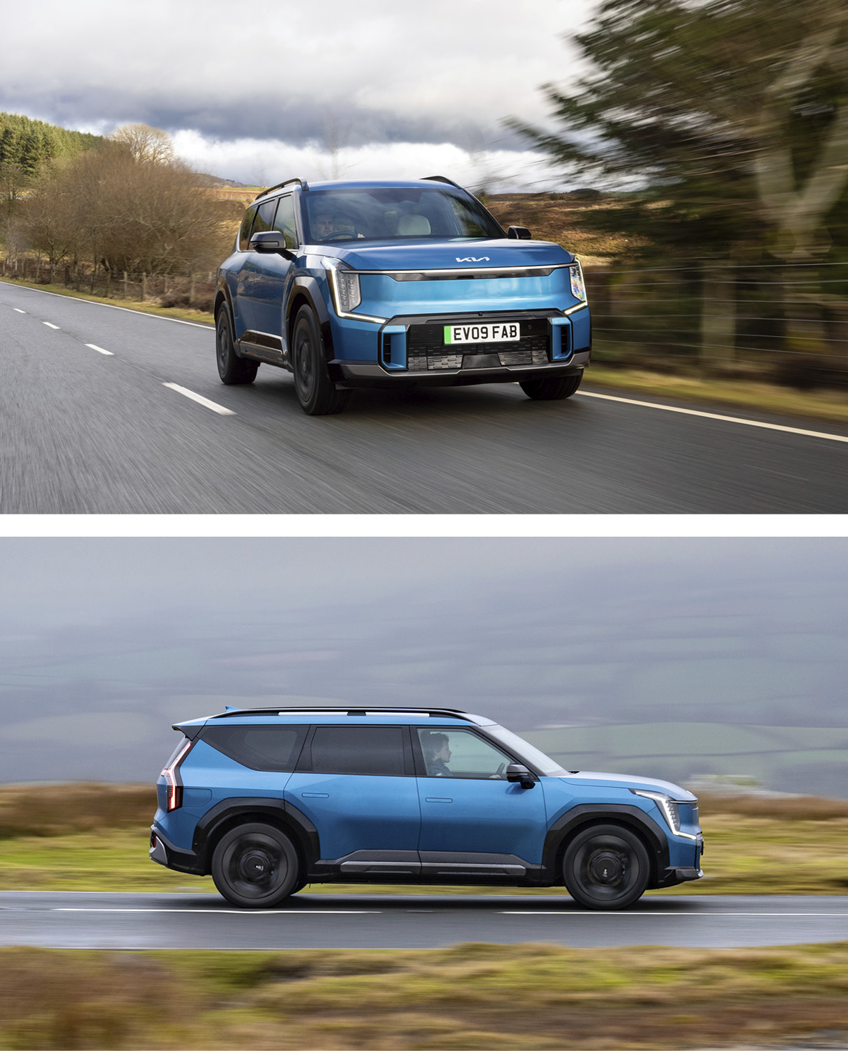 기아 EV9의 모습