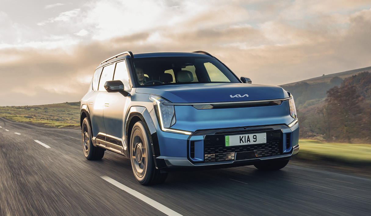 기아 EV9의 모습