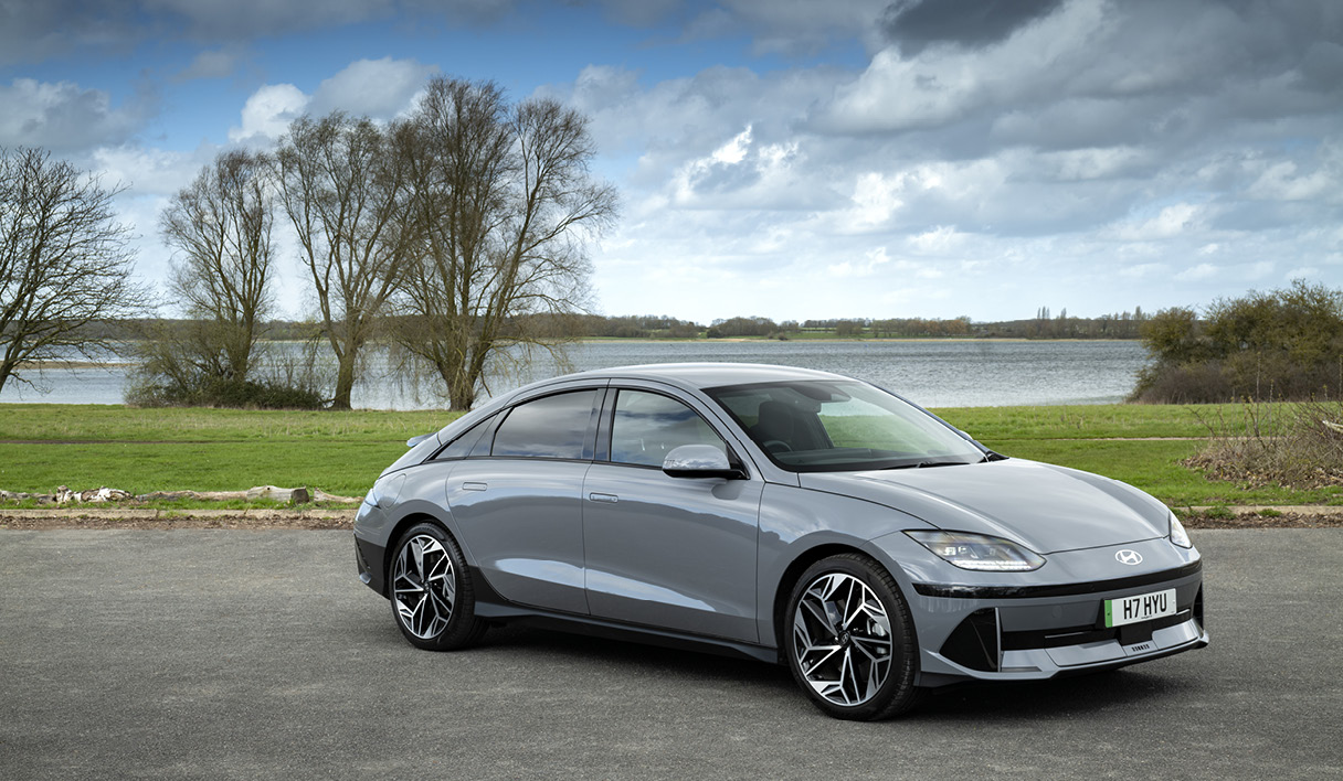 현대차 아이오닉 6의 모습