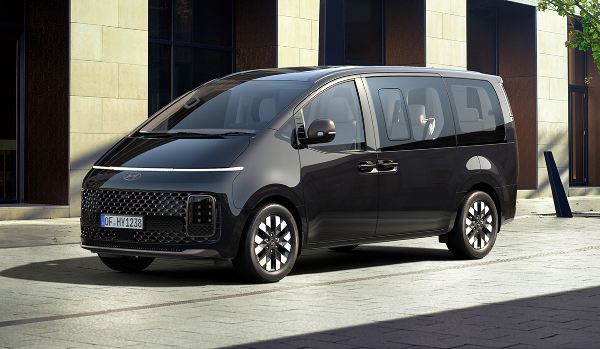 현대차 스타리아의 모습