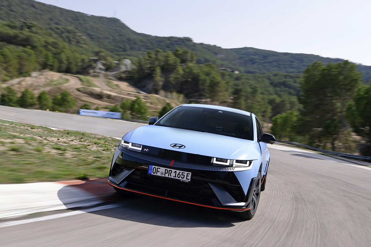 현대차 아이오닉 5 N의 모습