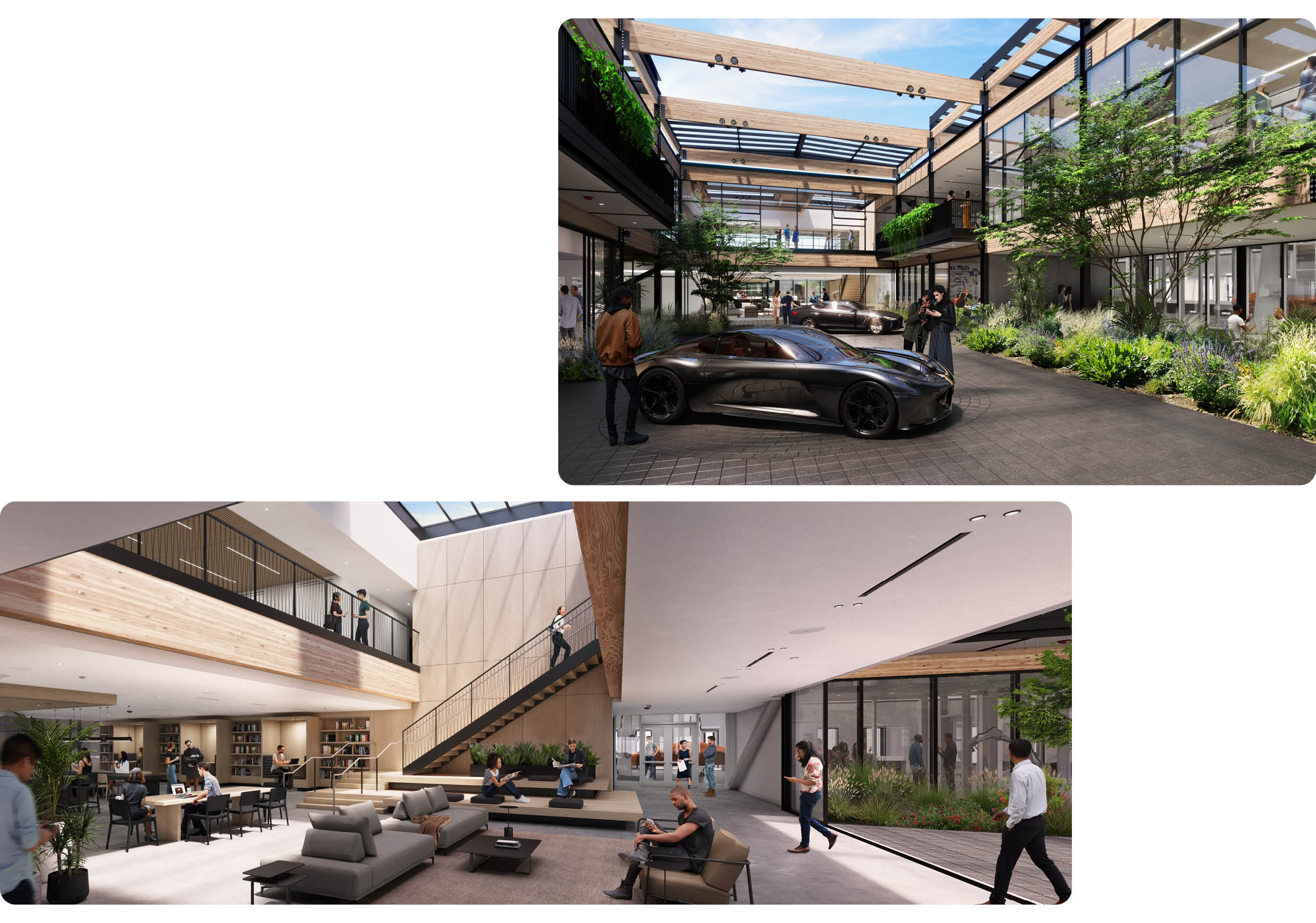 제네시스 디자인 캘리포니아 조감도 모습