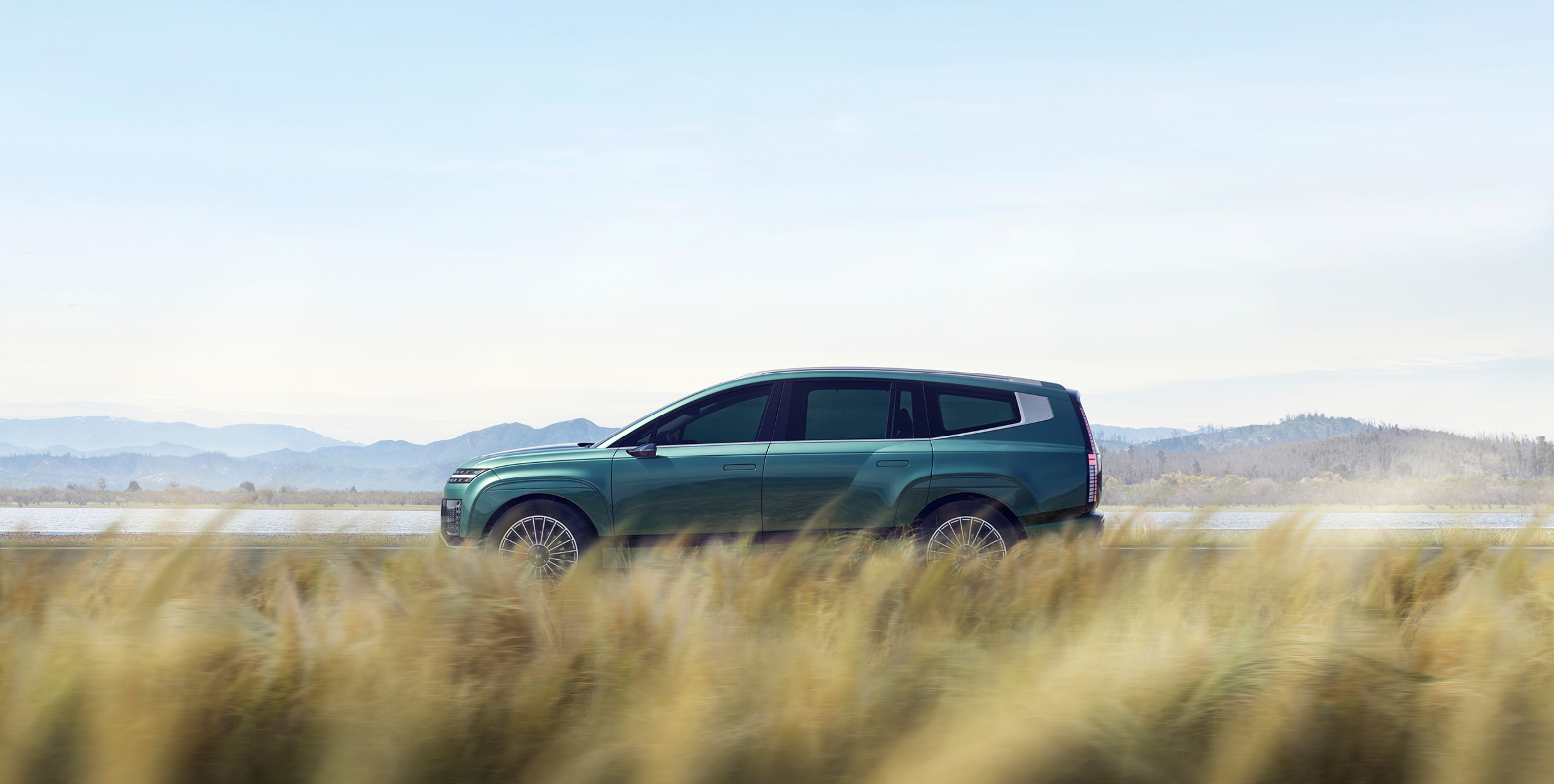 현대자동차 아이오닉 9의 모습