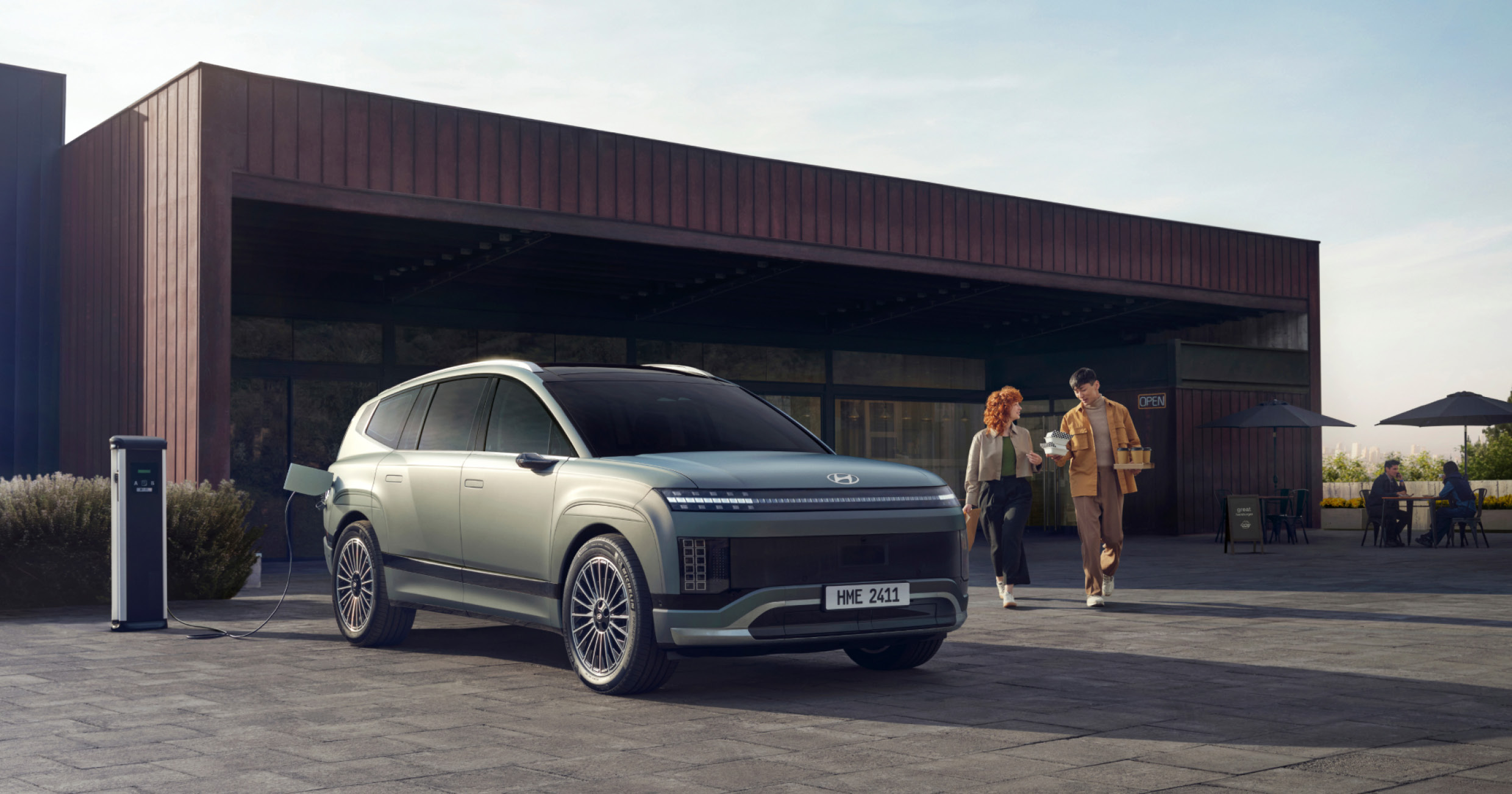 현대자동차 아이오닉 9의 모습