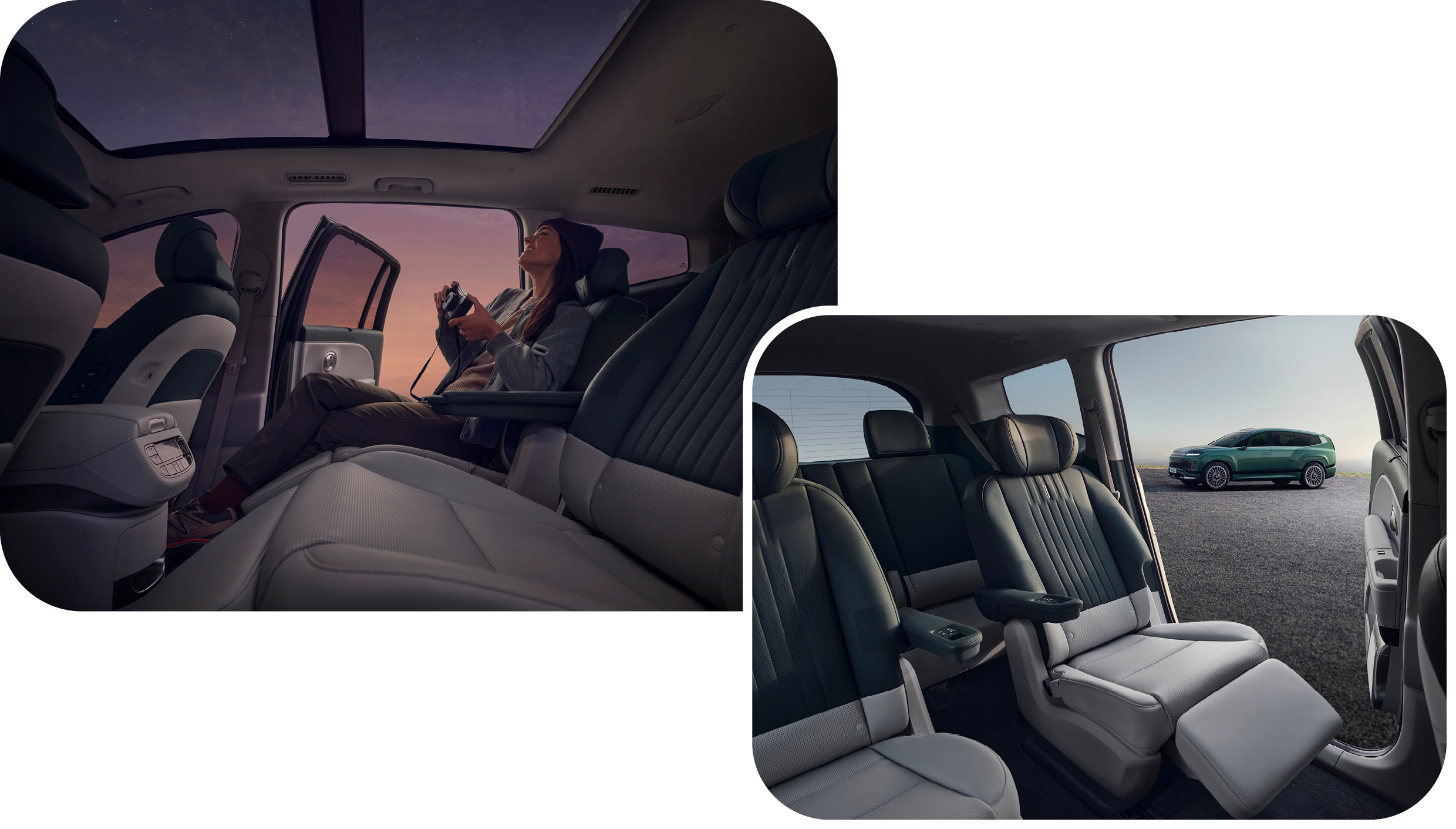 아이오닉 9 실내 공간