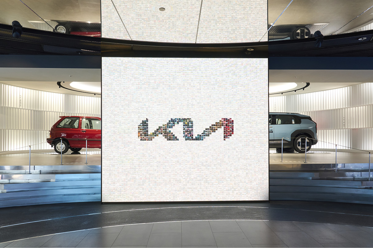 기아 헤리티지 전시 풍경