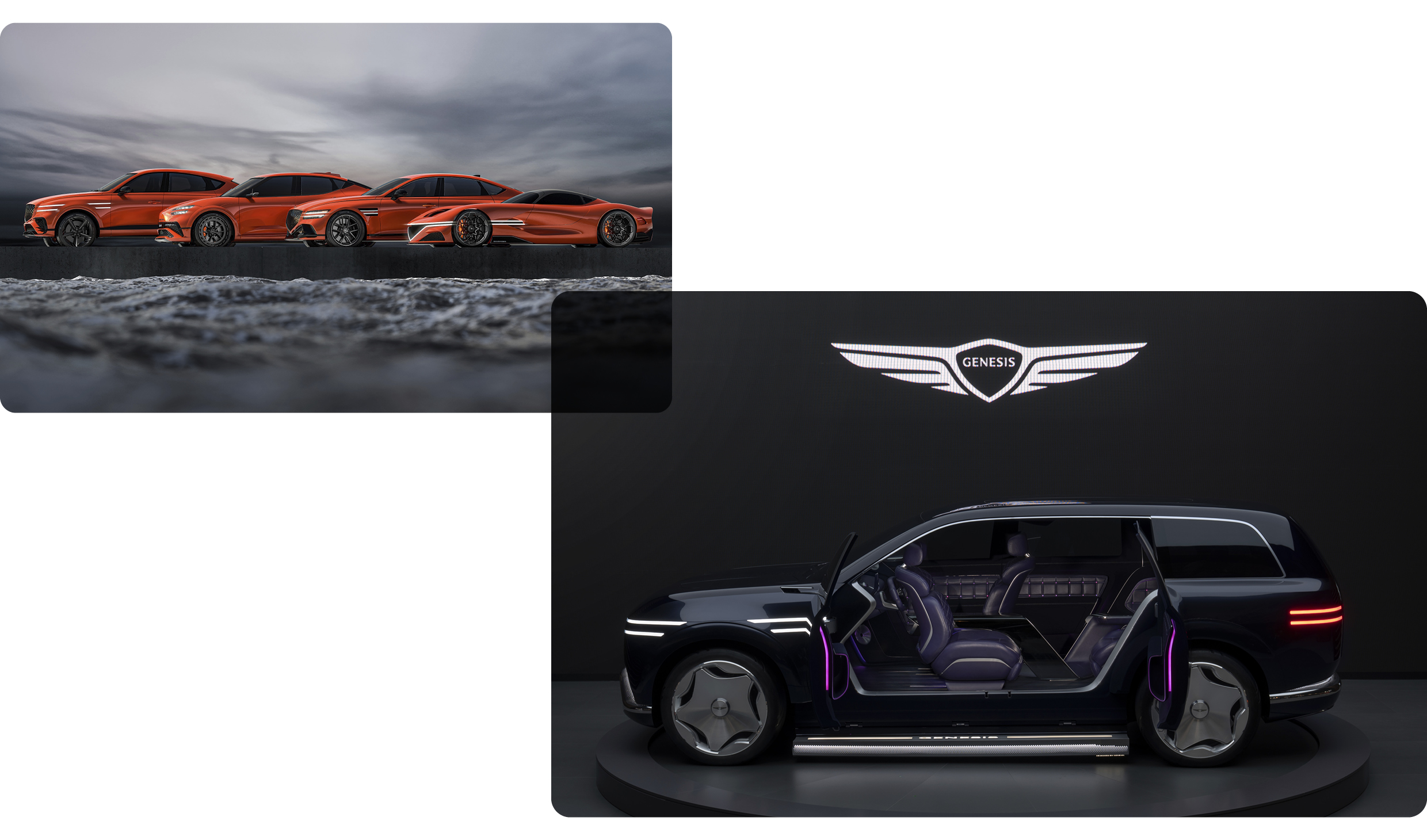 Genesis Magma Lineup and NEOLUN Concept