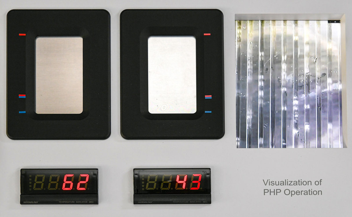 현대모비스가 공개한 전기차 배터리 과열 방지용 진동형 히트파이프의 모습