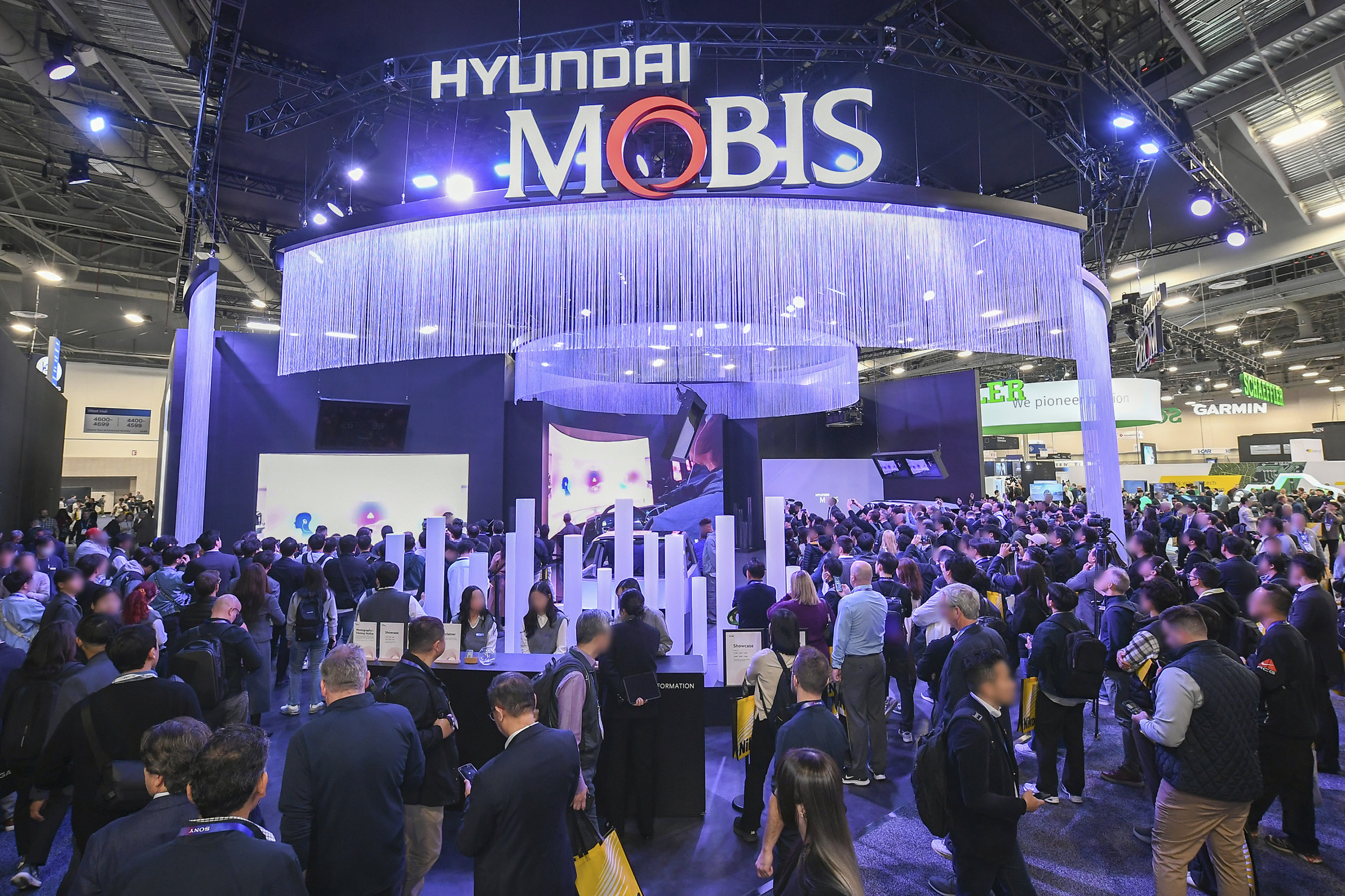 현대모비스 CES 2025 부스 전경