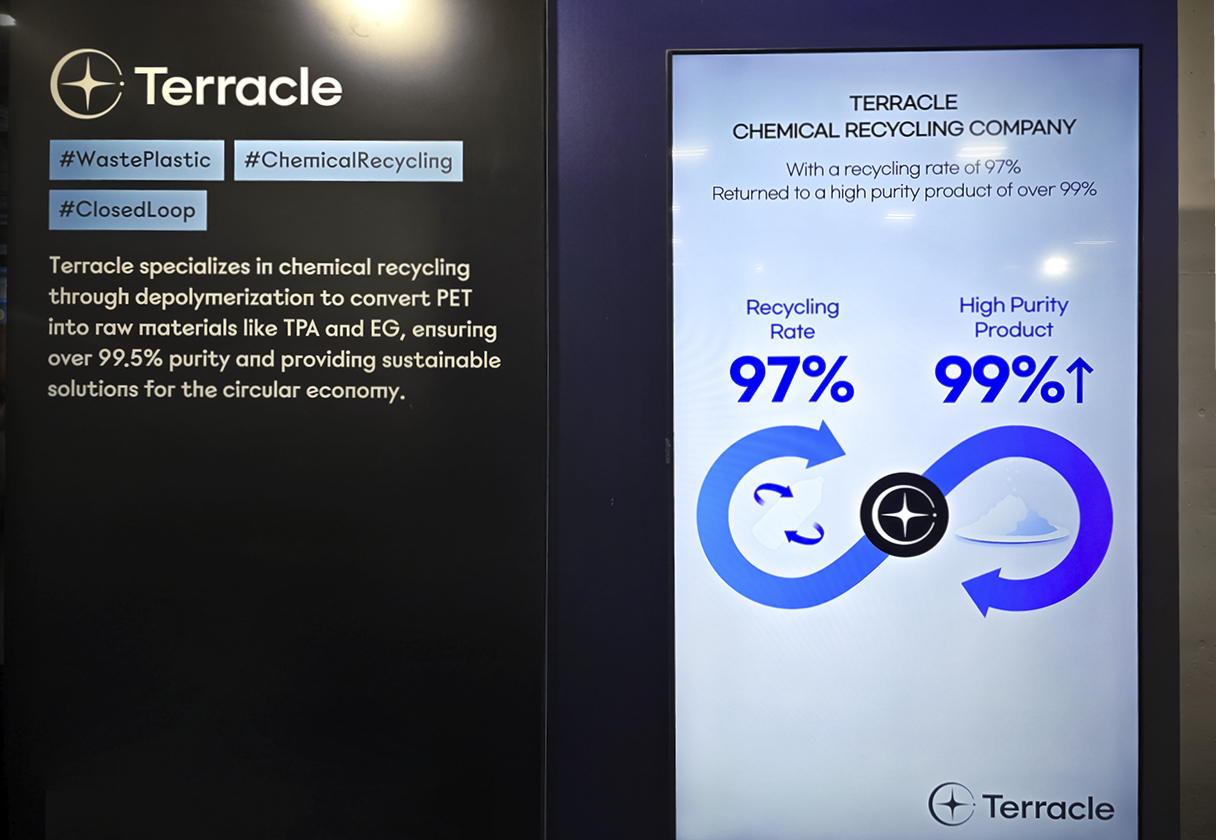 테라클 부스와 디스플레이