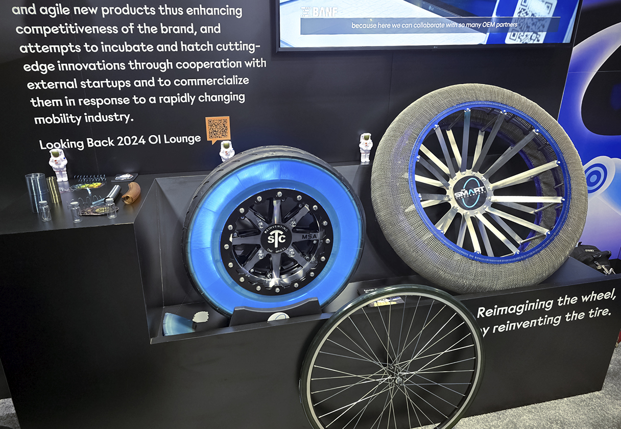 스마트 타이어 컴퍼니의 비공압 타이어