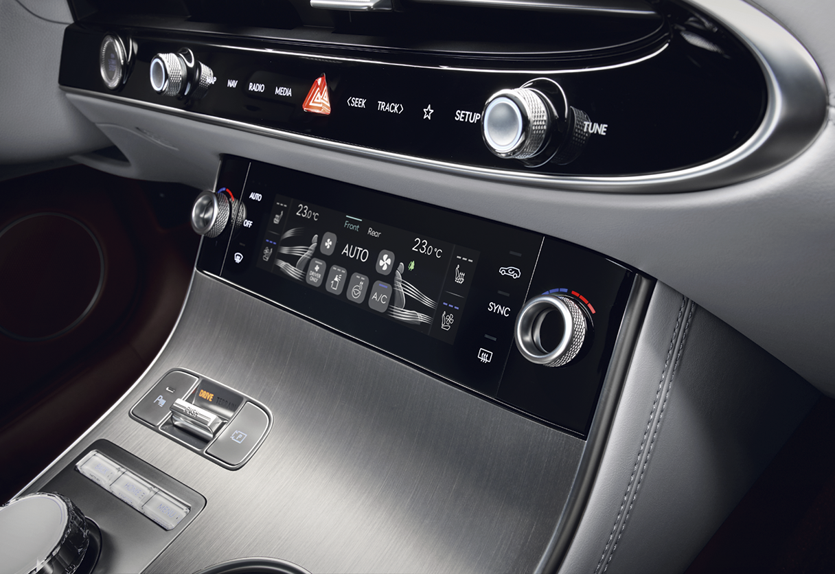 Air conditioning control of GV70