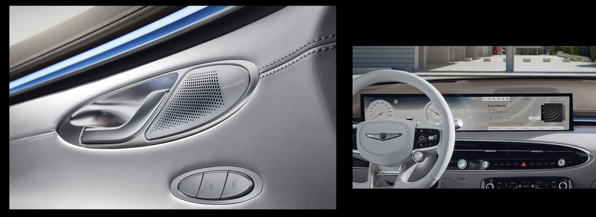 Electrified GV70 Interior