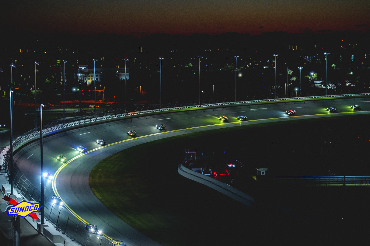 be in the middle of night racing
