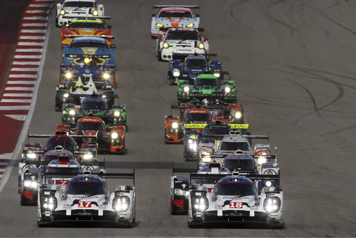 a view of 24 Hours of Le Mans