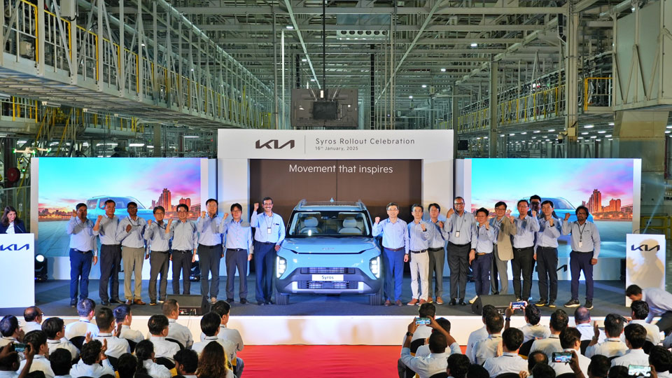 Kia India Begins Production of Syros SUV-main