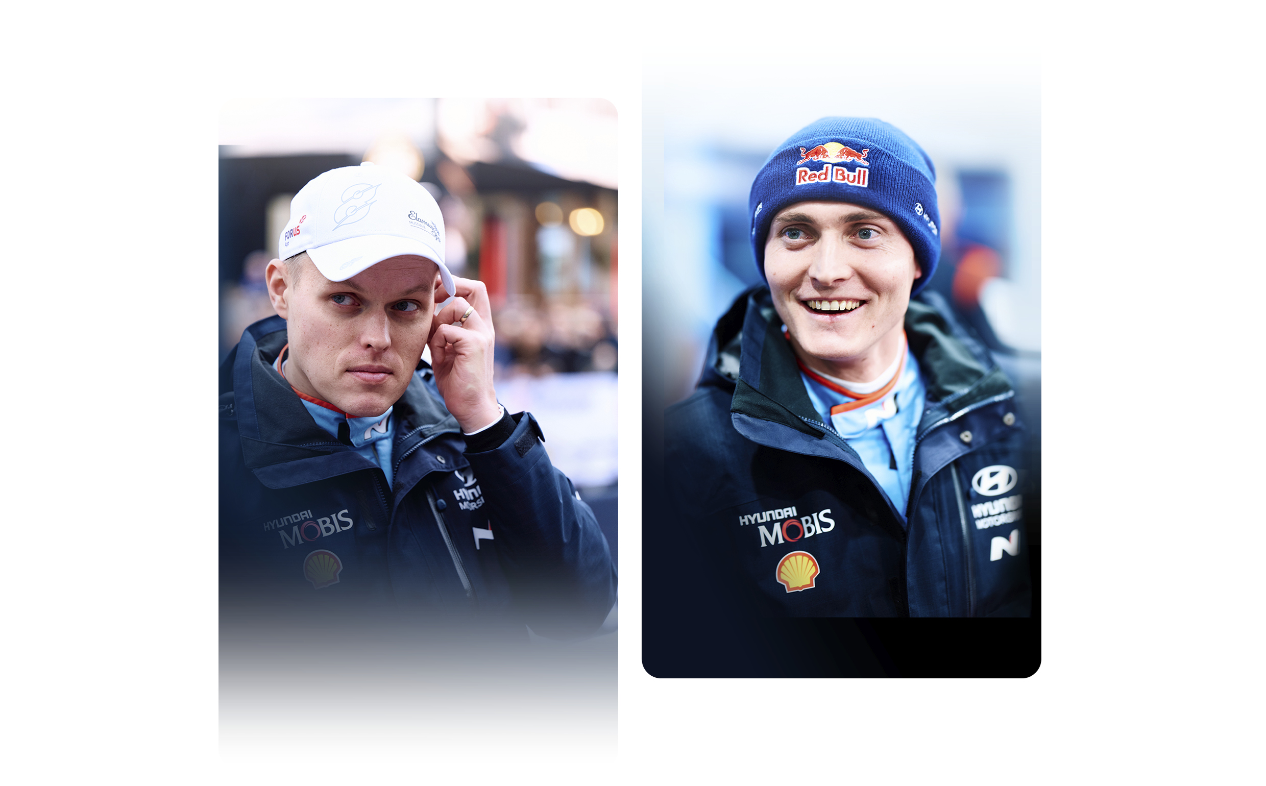 현대팀 드라이버들의 모습