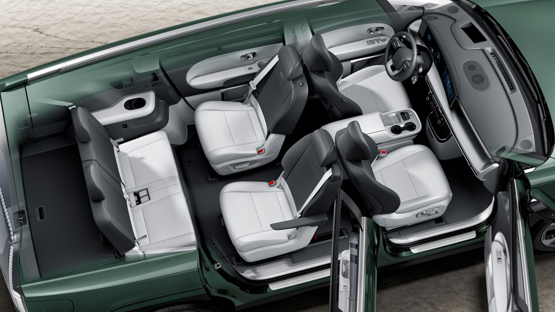 아이오닉 9 내장 이미지