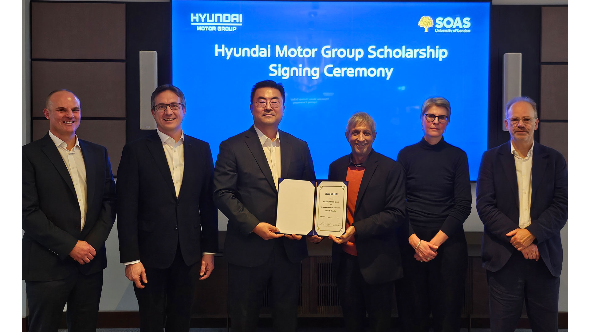 Hyundai Motor Group Partners with SOAS University of London to Nurture African Talent through New Scholarship Agreement