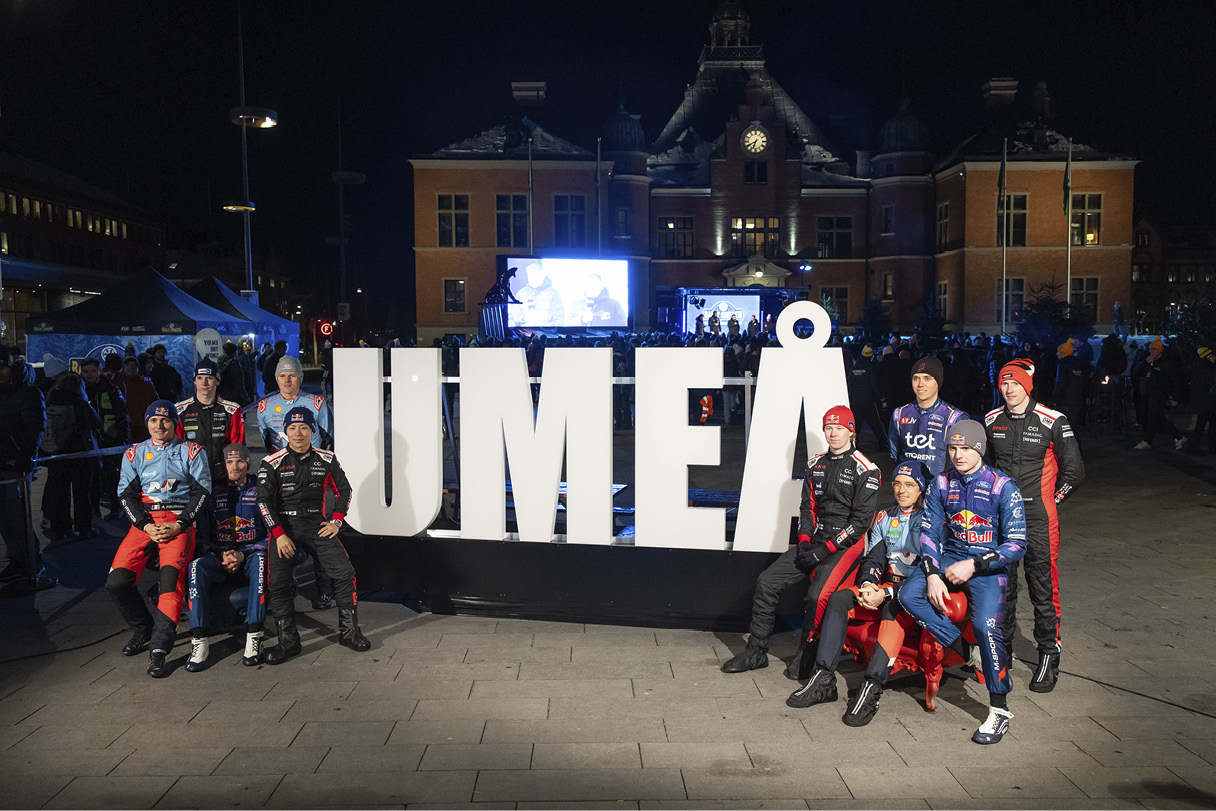 Drivers Participating in the Swedish Rally