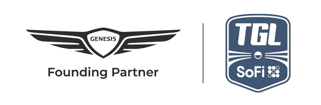 제네시스 로고와 TGL 로고