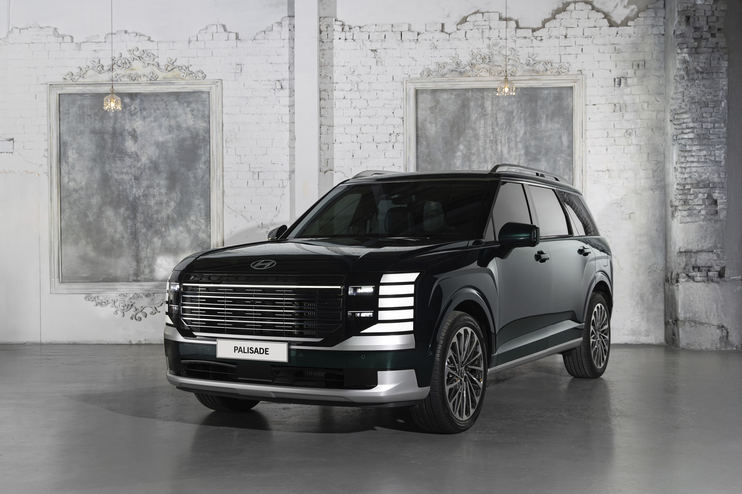 현대차 팰리세이드의 모습