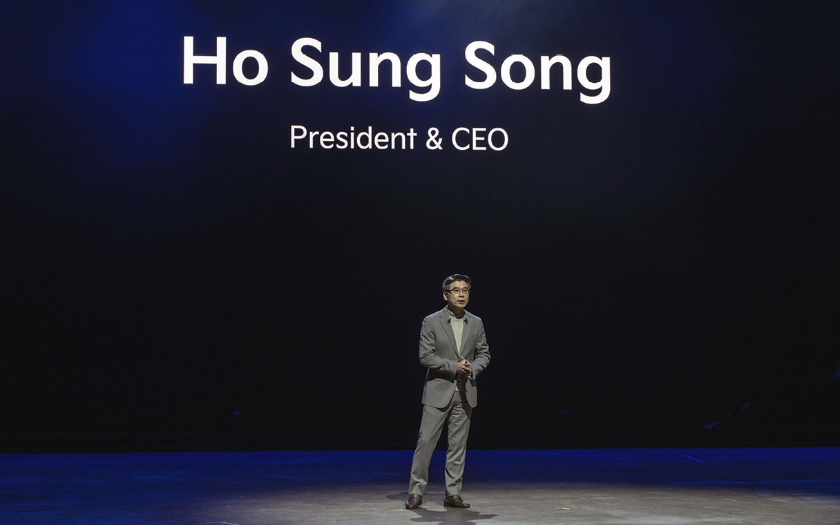 기아 송호성 사장의 모습