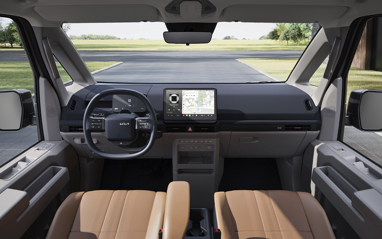 Interior of Kia PV5