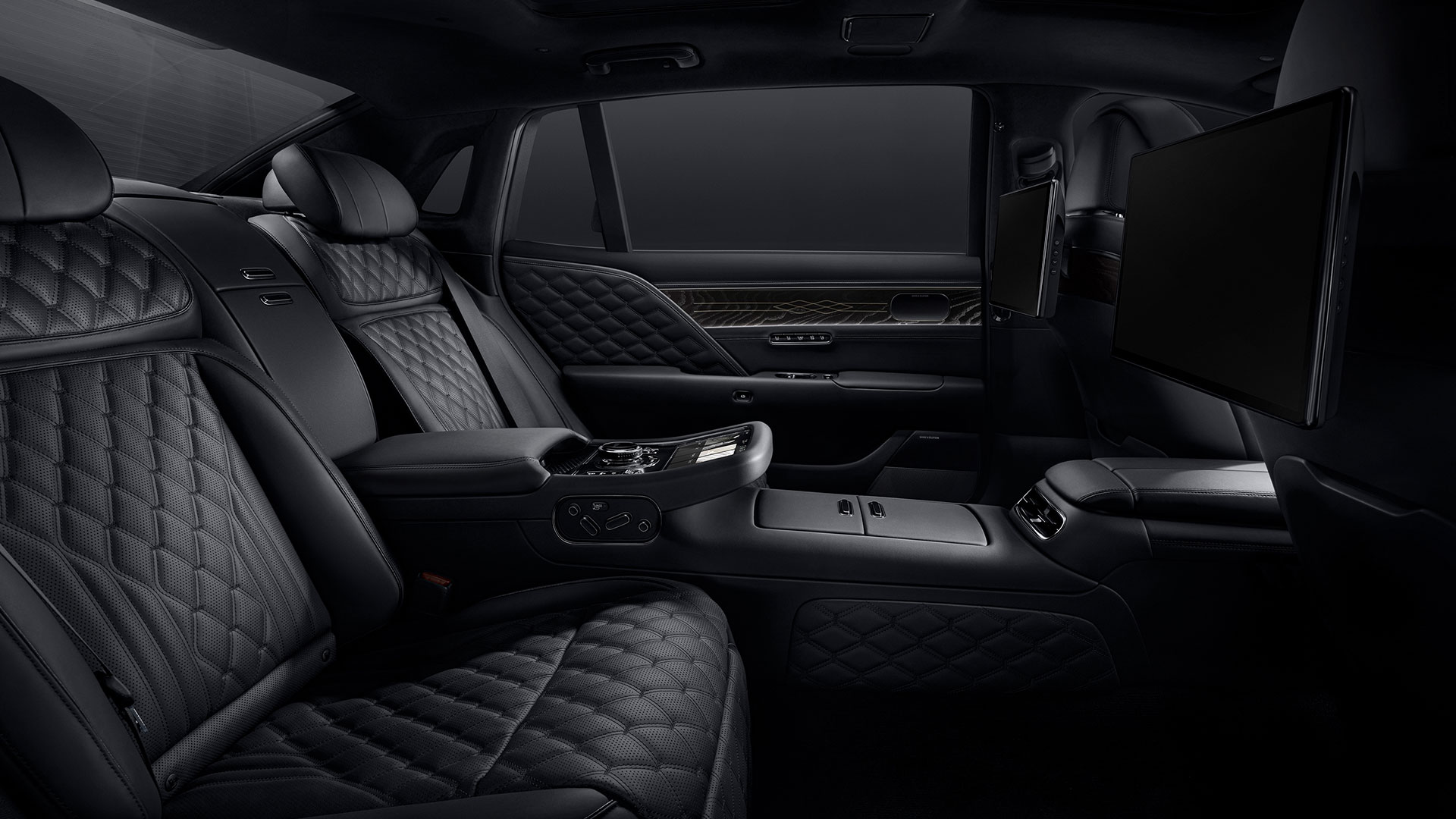 G90 롱휠베이스 블랙 내장 이미지