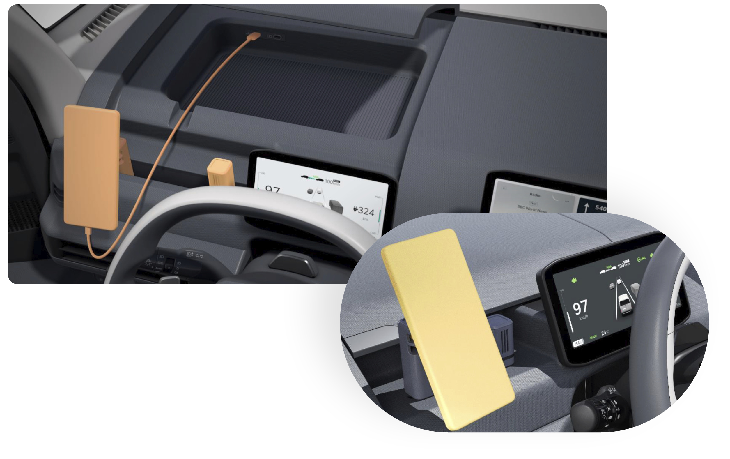 기아 애드기어의 예시를 설명하는 그래픽