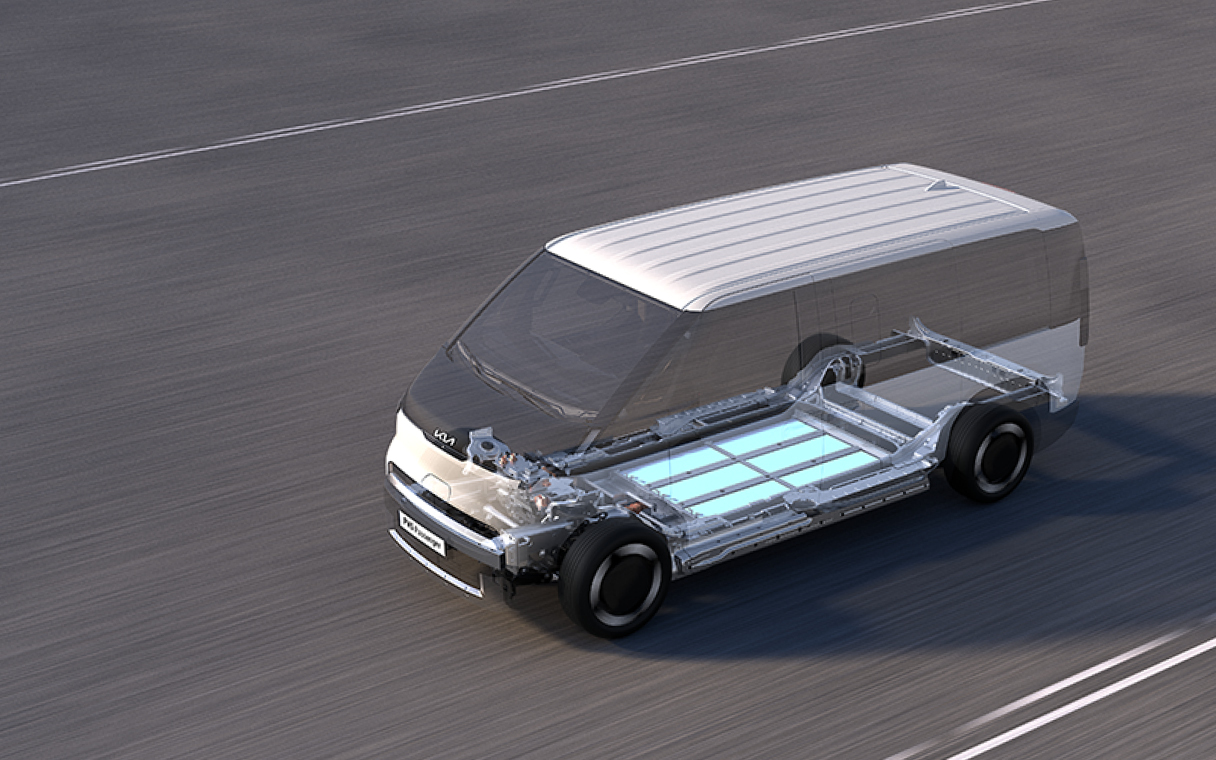 기아 PV5 배터리에 대해 설명하는 그림