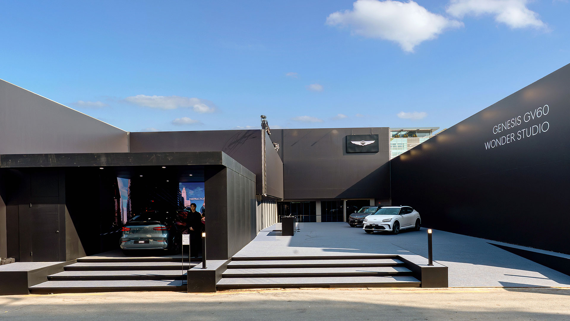 GV60 부분변경 모델 특별 전시 현장사진