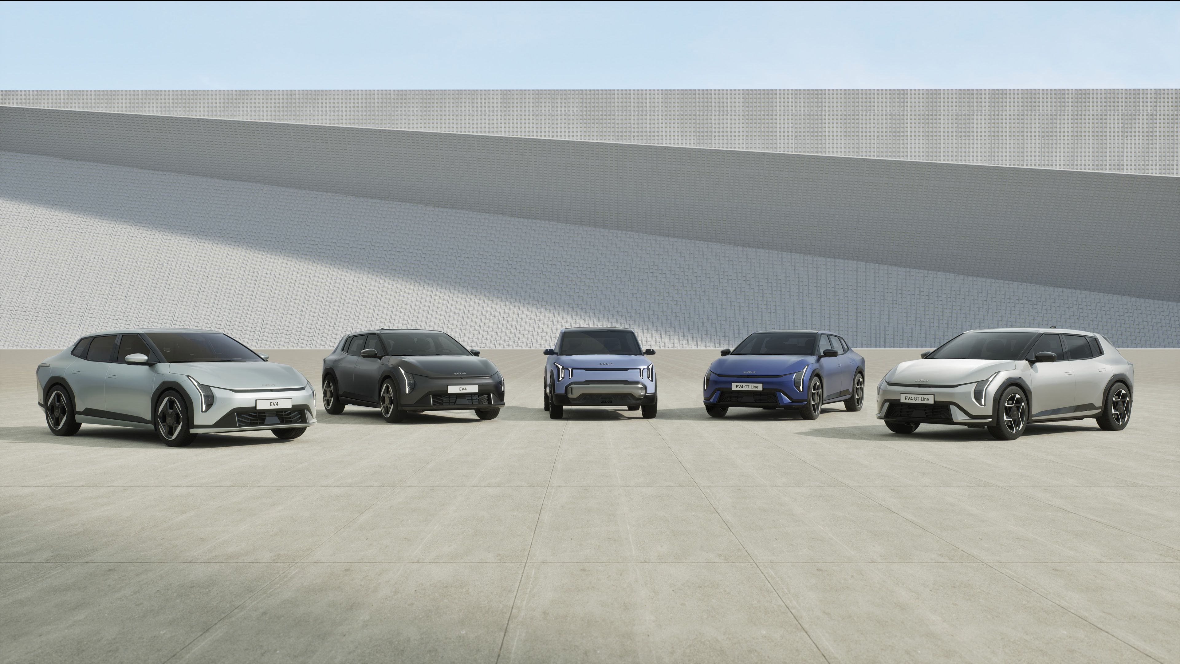 기아 EV 라인업의 모습