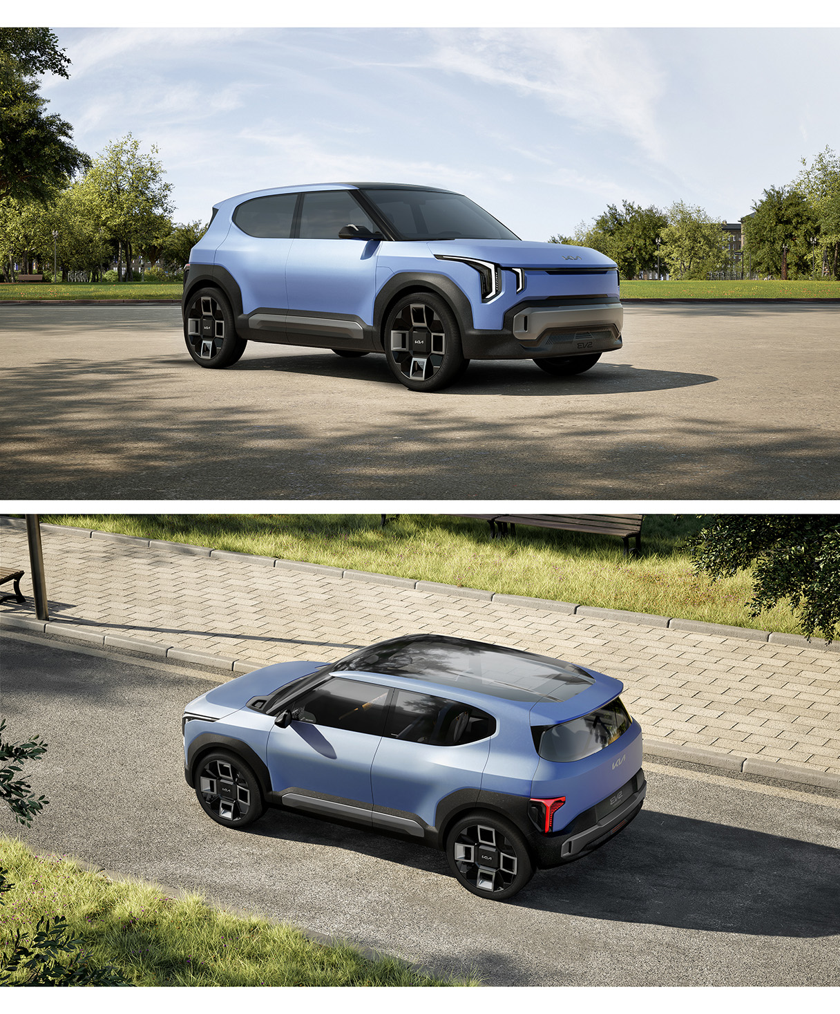 기아 콘셉트 EV2의 모습