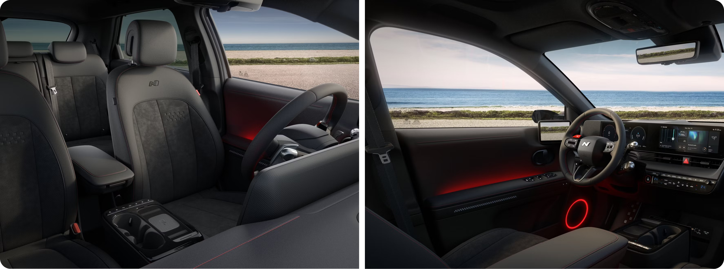 아이오닉 5 N 라인의 인테리어