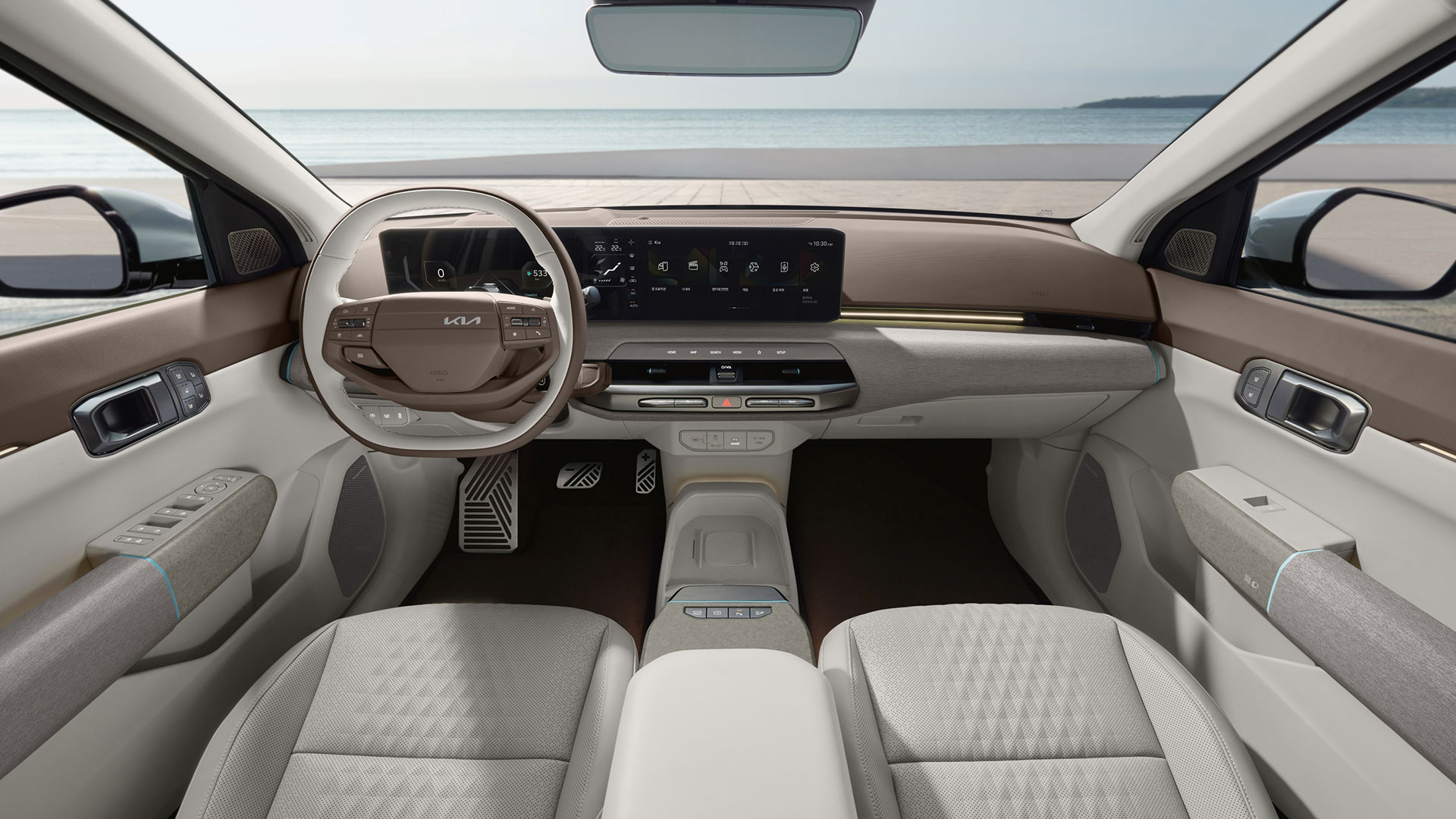 더 기아 EV4 내장