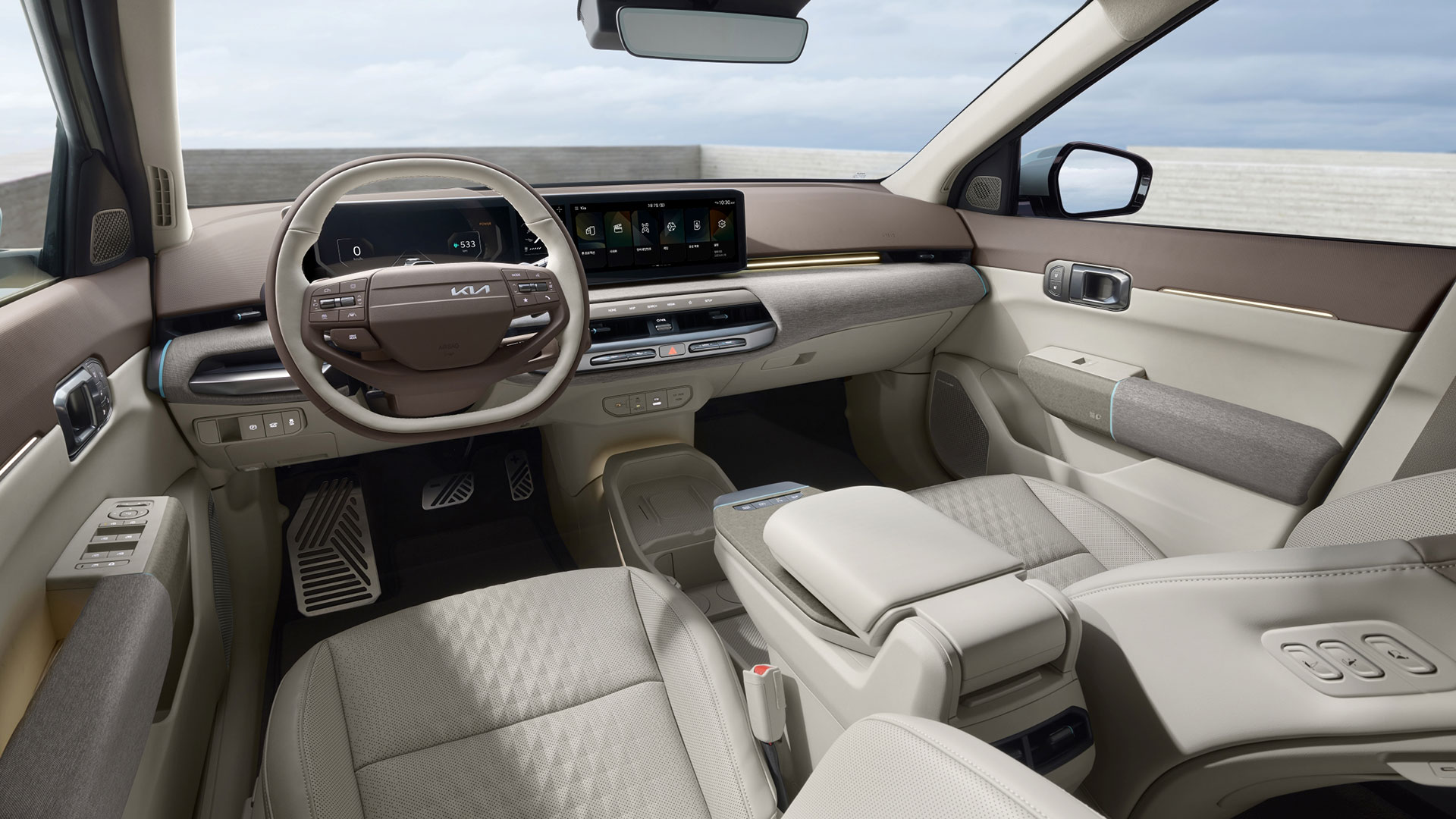 더 기아 EV4 내장