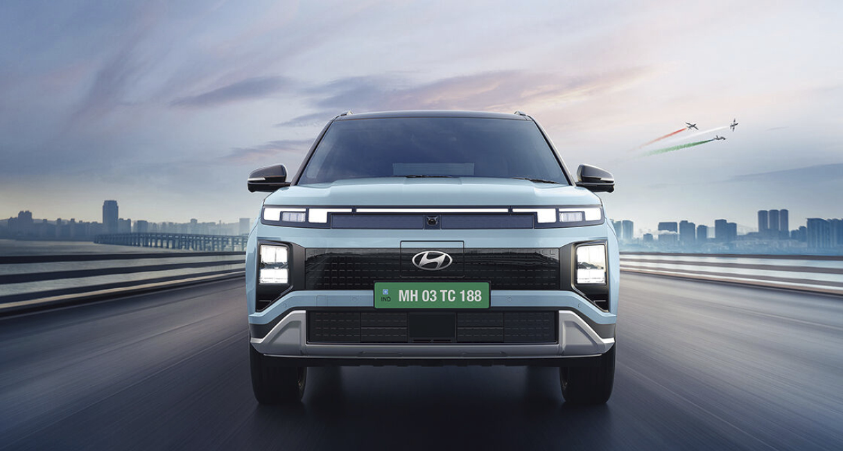 Front view of Hyundai Creta Electric