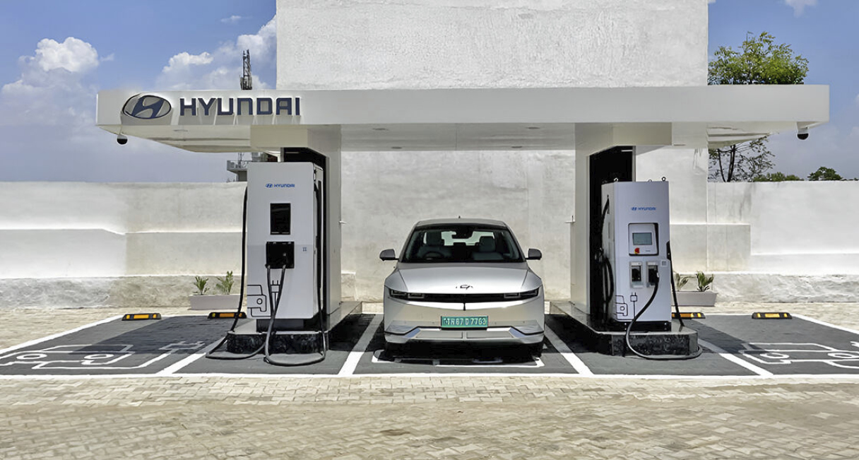 Hyundai Ioniq 5 on Charging