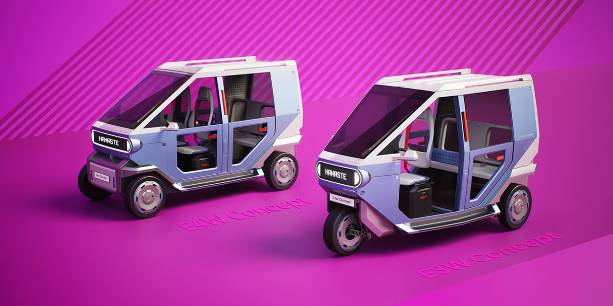 India Market Strategic Micro Mobility Concept Car of Hyundai Motor Company