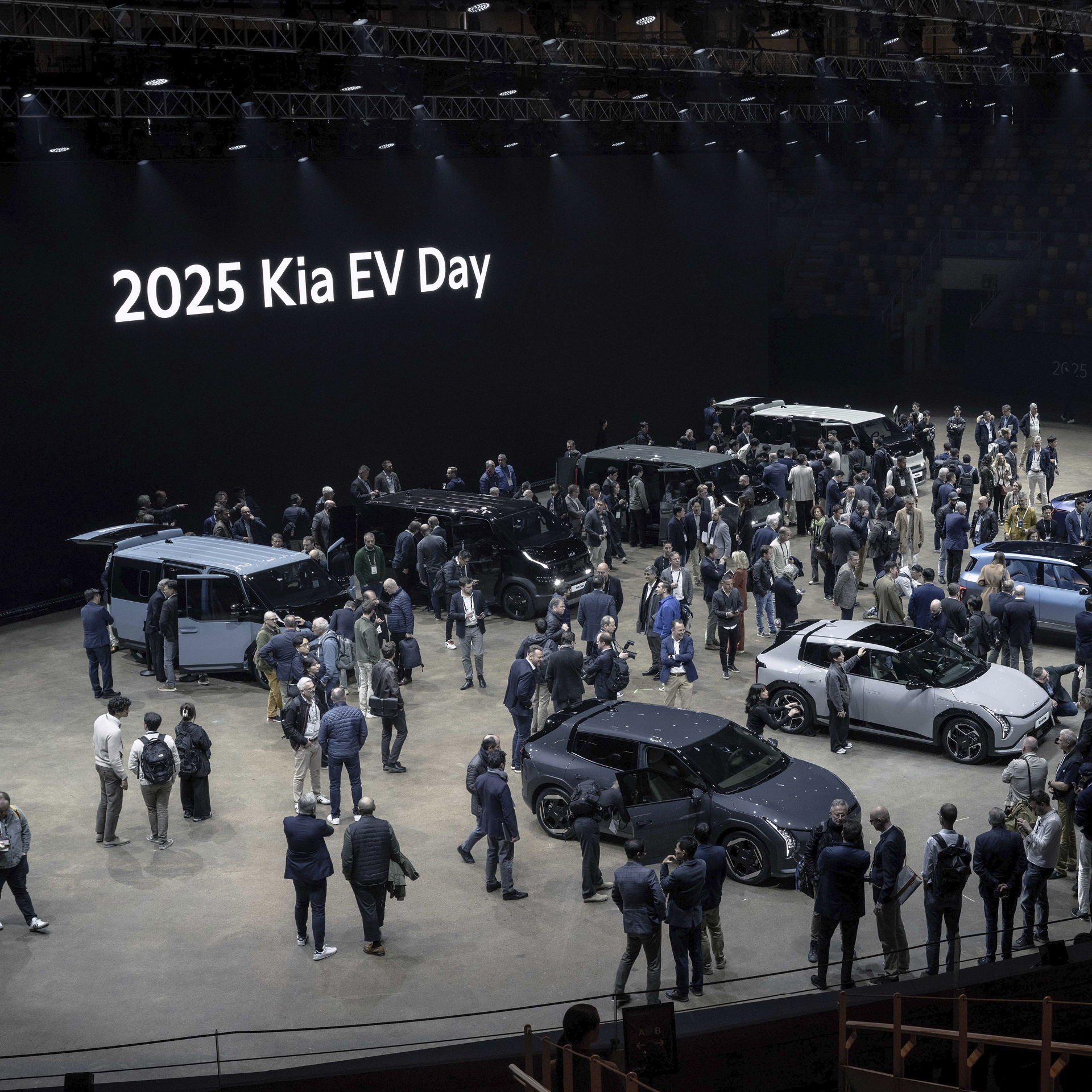 기아 EV데이 현장의 모습