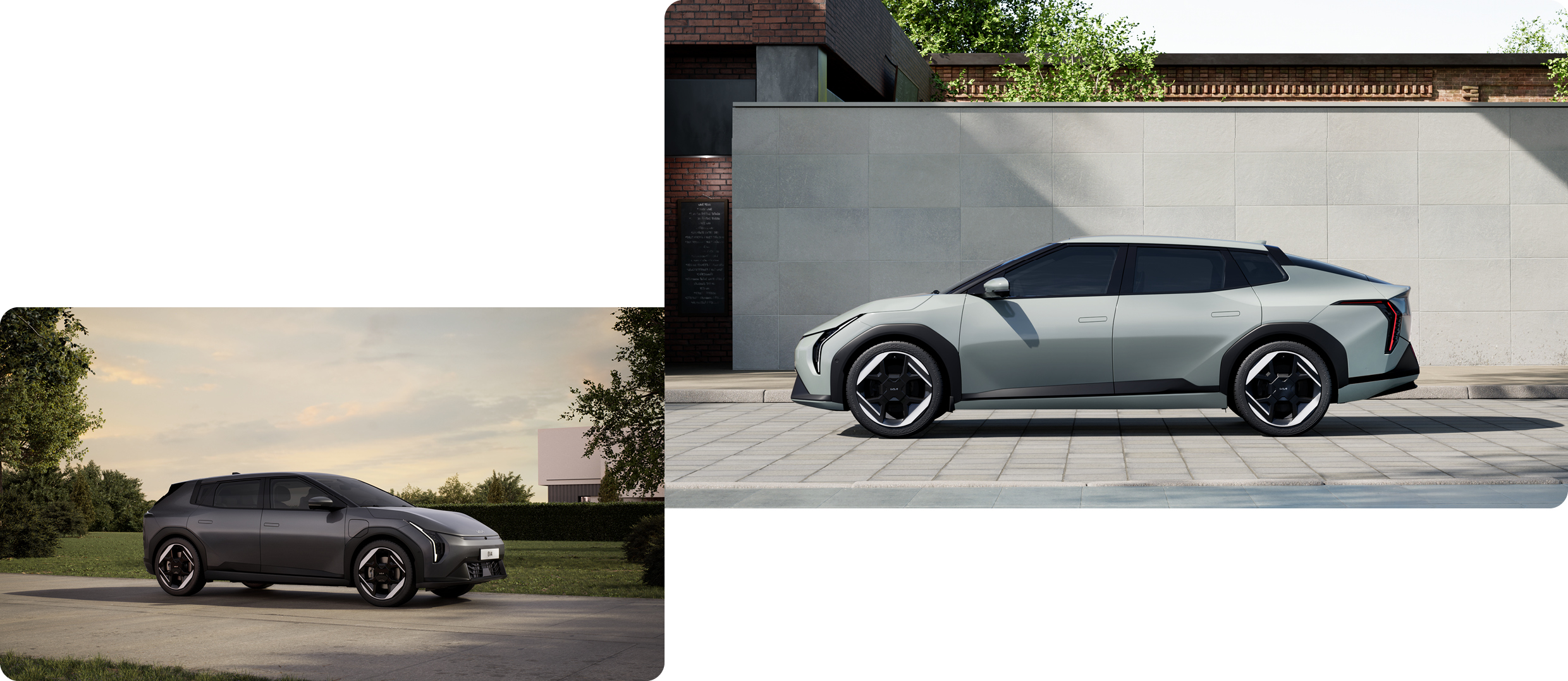 기아 EV4의 두 가지 바디 스타일