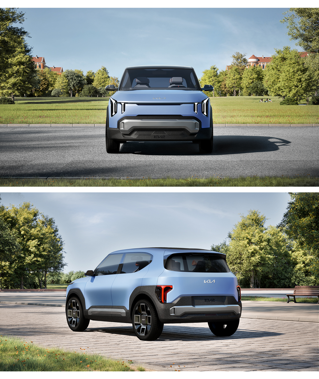 기아 콘셉트 EV2의 외관