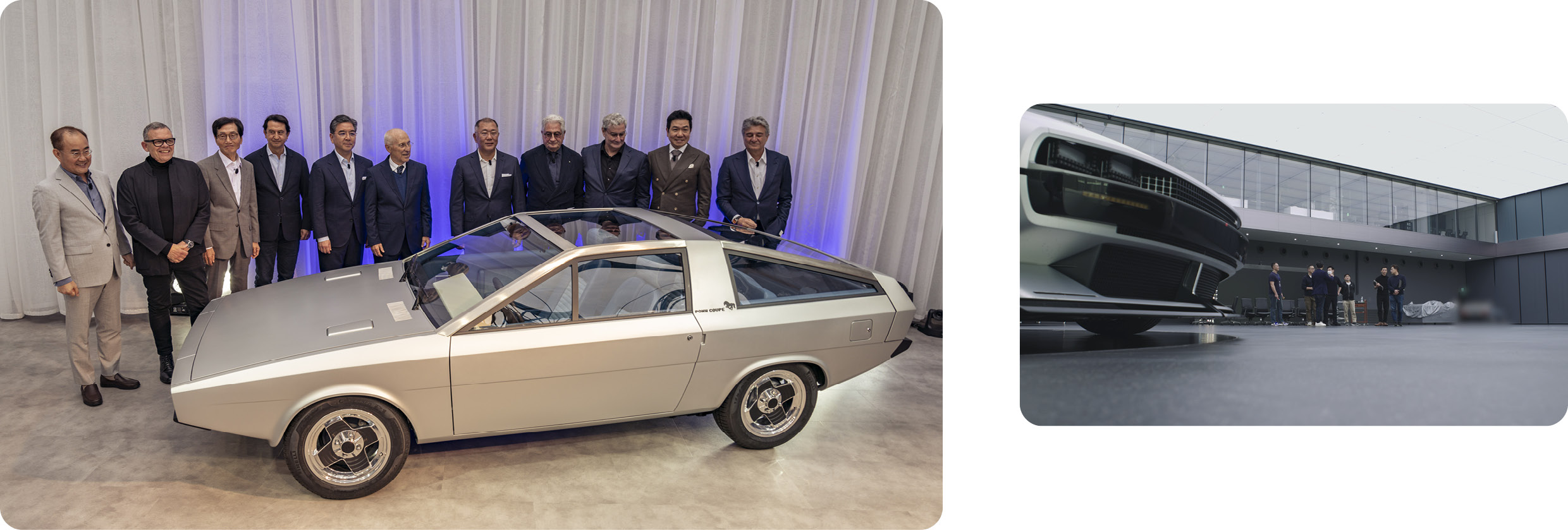Pony Coupe Concept and N Vision 74