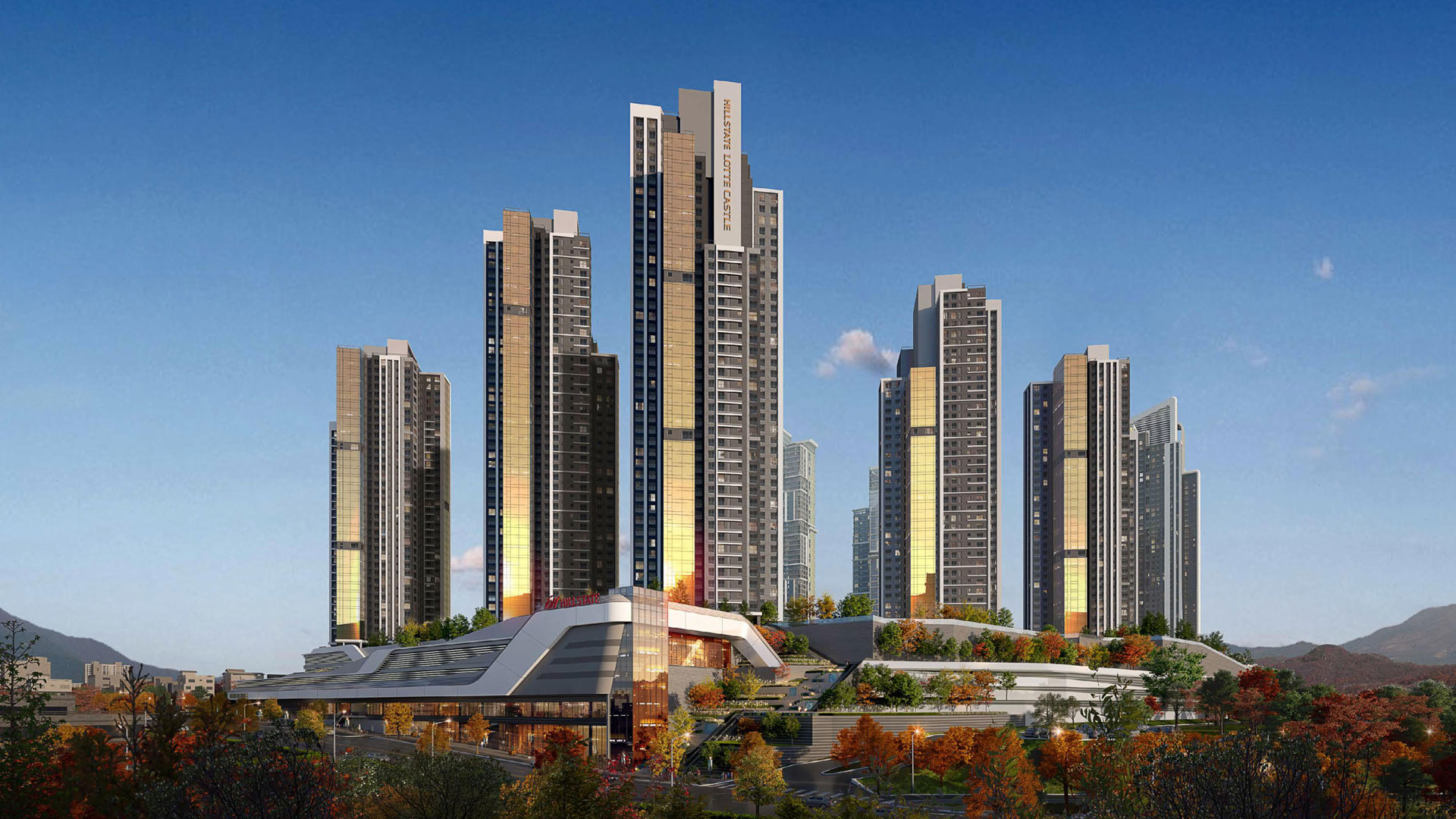 부산 연산5구역 투시도